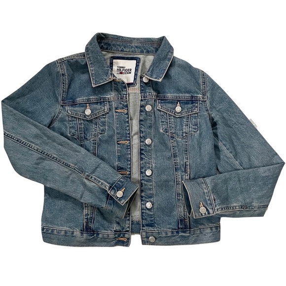 Tommy Hilfiger Denim Jacket with Logo in the back - Picture 1 of 4